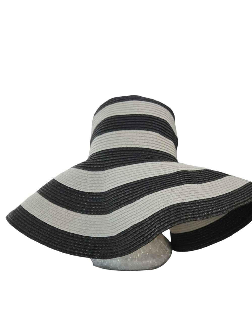 Wide Brim Sun Hat Woven Beachwear Resortwear Travel Pool